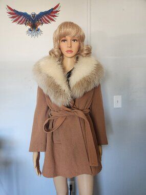 #780 Wool/lamb fur jacket